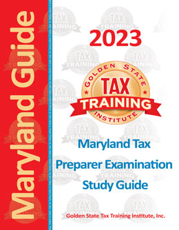Maryland Tax Return Preparer Study Guide